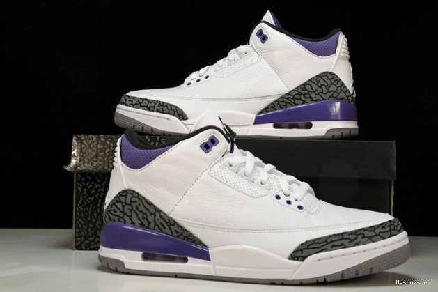 Dark Jordan CT8532-105 Iris Retro 3 0508